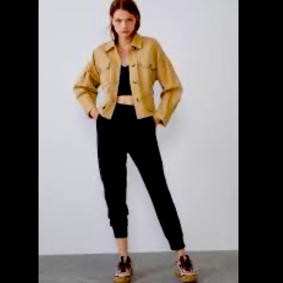 Zara Pants - Zara Satin Joggers